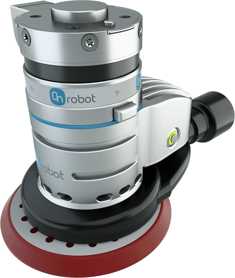 Onrobot sander fixture for robot arm
